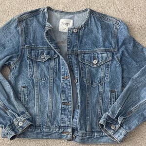 Abercrombie & Fitch Women's Blue Denim Jacket